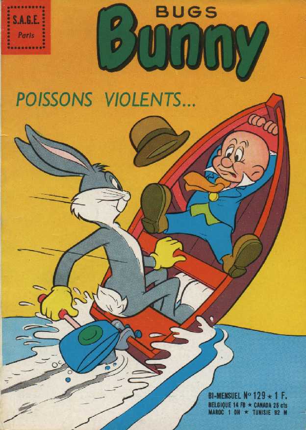 Scan de la Couverture Bugs Bunny 2 n 129